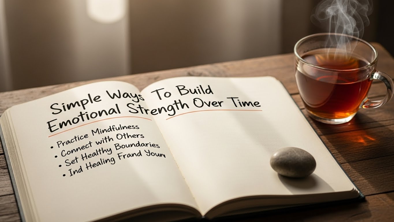 Simple Ways To Build Emotional Strength Over Time