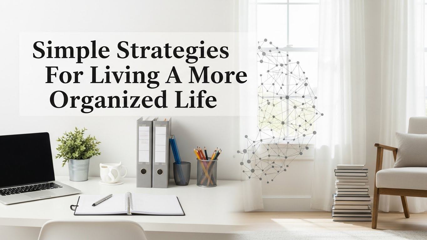 Simple Strategies For Living A More Organized Life