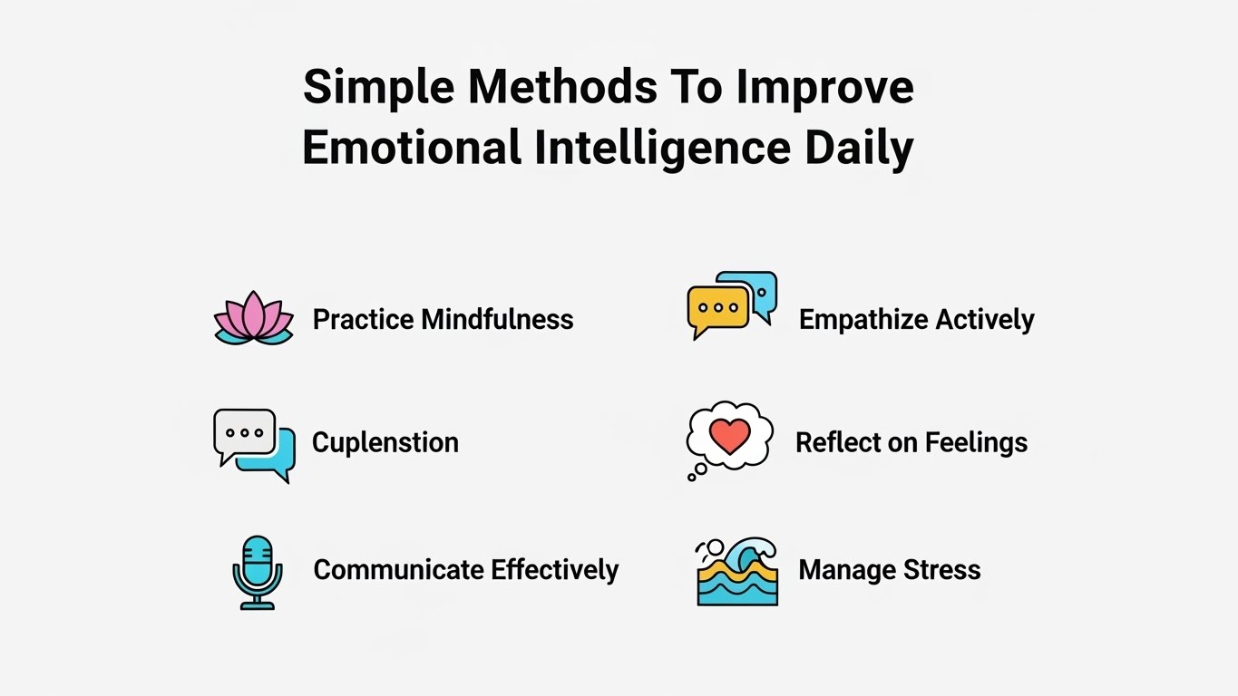 Simple Methods To Improve Emotional Intelligence Daily