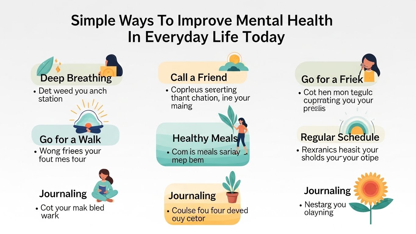 Simple Ways To Improve Mental Health In Everyday Life Today