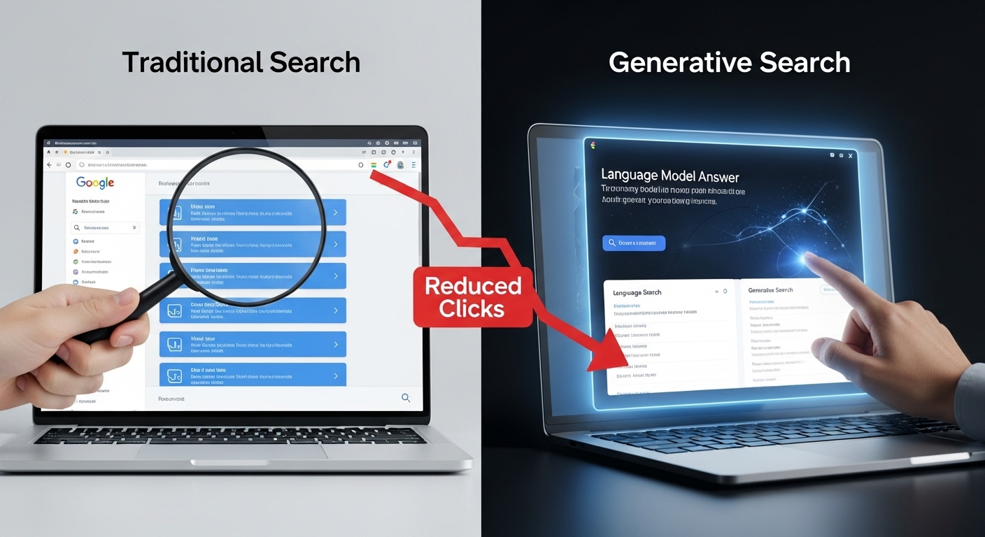 How Generative Search Results Are Impacting Website Click Rates