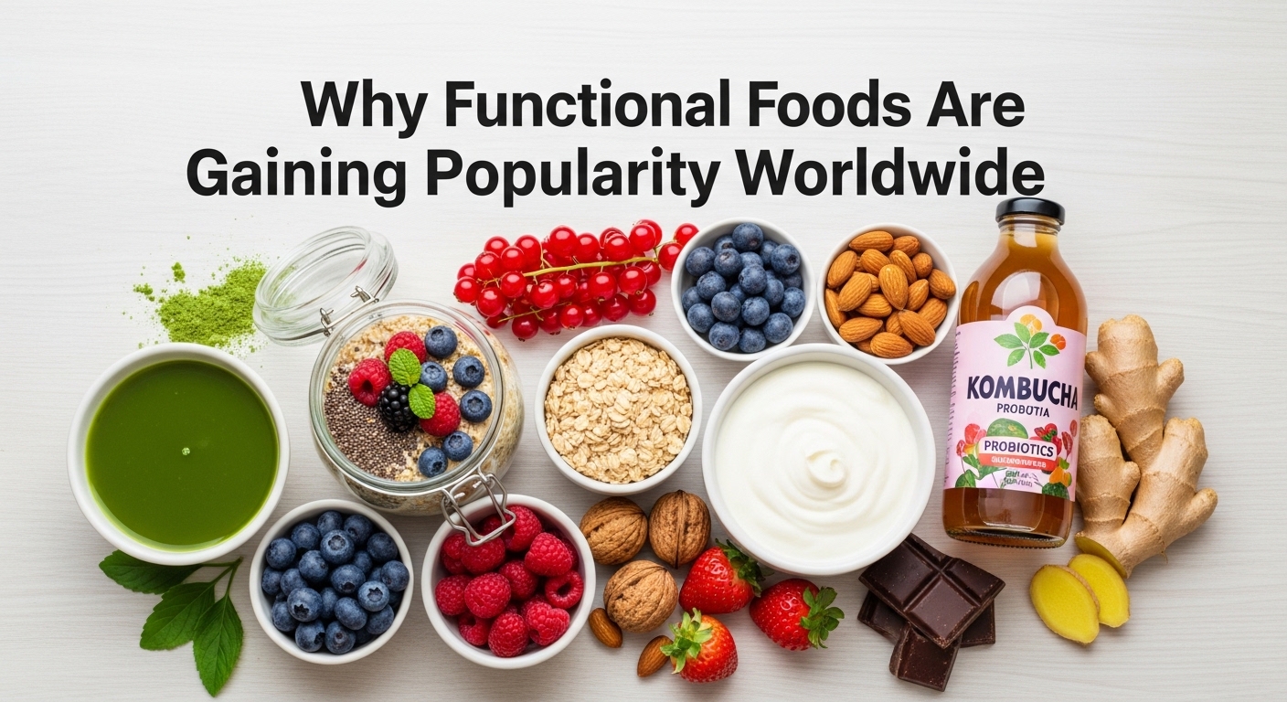 Why Functional Foods Are Gaining Popularity Worldwide