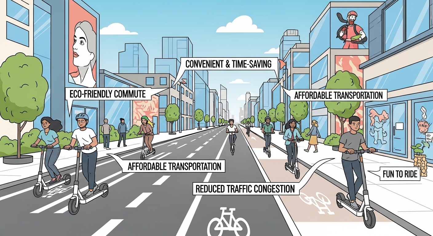 Why Electric Scooters Are Gaining Popularity in Cities