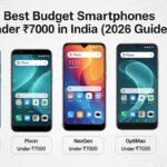 Best Budget Smartphones Under ₹7000 in India (2026 Guide)