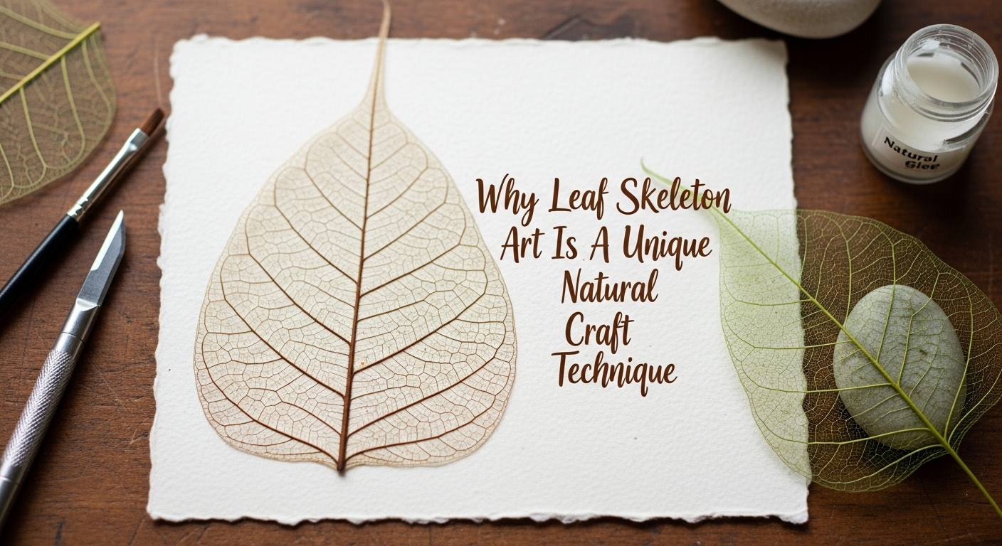 Why Leaf Skeleton Art Is Unique Natural Craft Technique