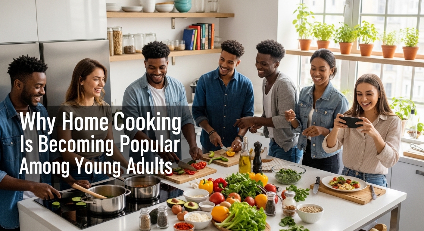 Why Home Cooking Is Becoming Popular Among Young Adults