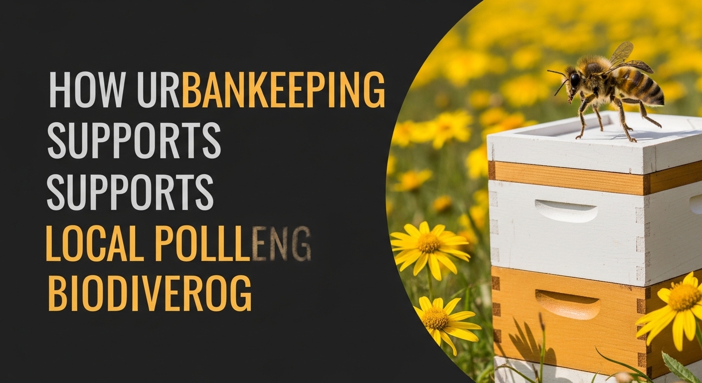 How Urban Beekeeping Supports Local Pollination and Biodiversity