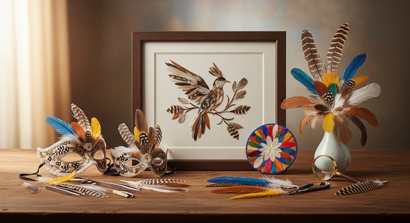 Why Feather Crafting Is Unique Decorative Art Form Today