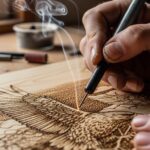 How Pyrography Wood Burning Creates Detailed Artistic Designs