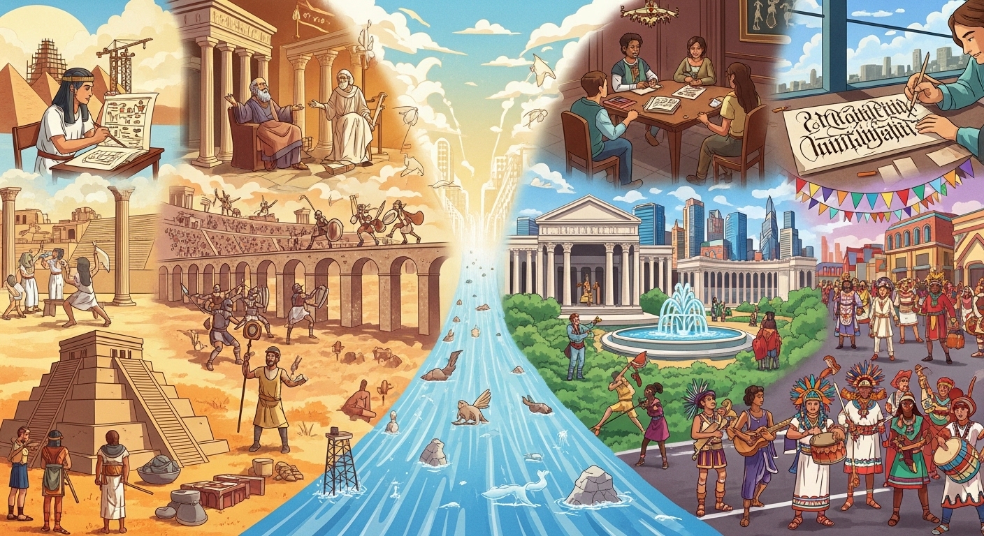 How Ancient Civilizations Influenced Modern Cultural Traditions