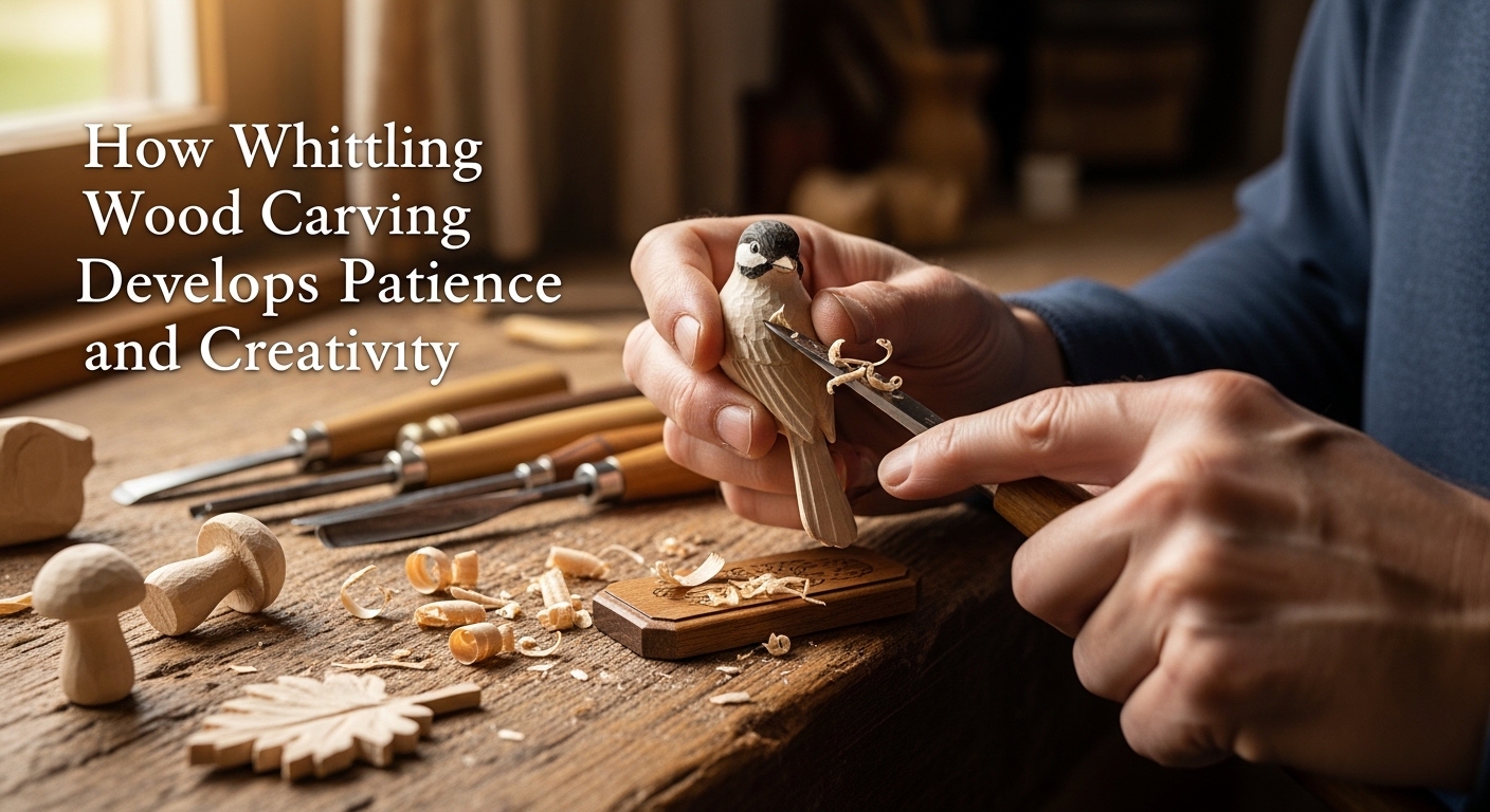 How Whittling Wood Carving Develops Patience and Creativity
