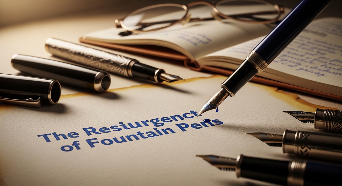 Why Fountain Pen Writing Is Returning Among Enthusiasts