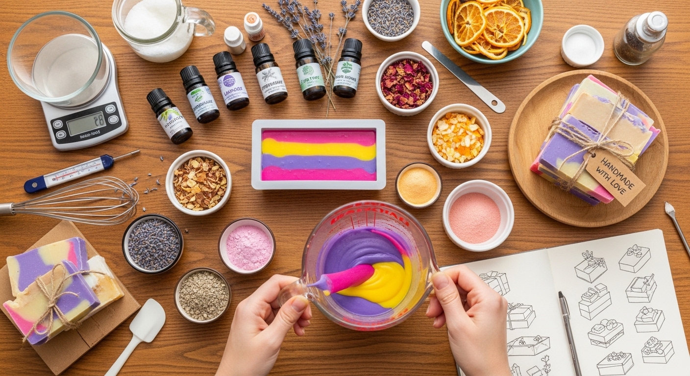 Why Handmade Soap Making Is Growing Craft Hobby