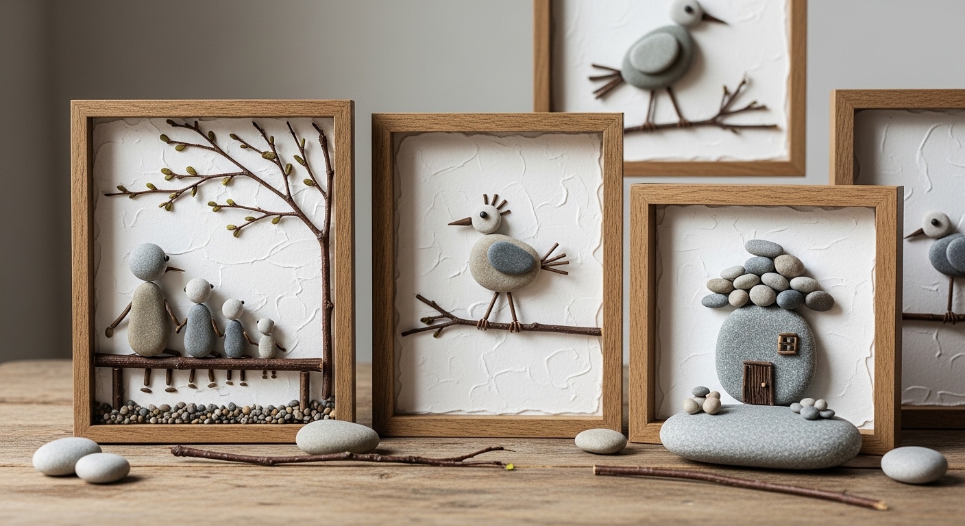 How Pebble Art Turns Stones into Creative Decorative Designs