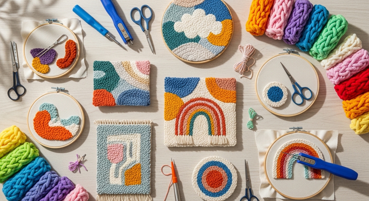 Why Punch Needle Art Is Trending in Textile Crafts