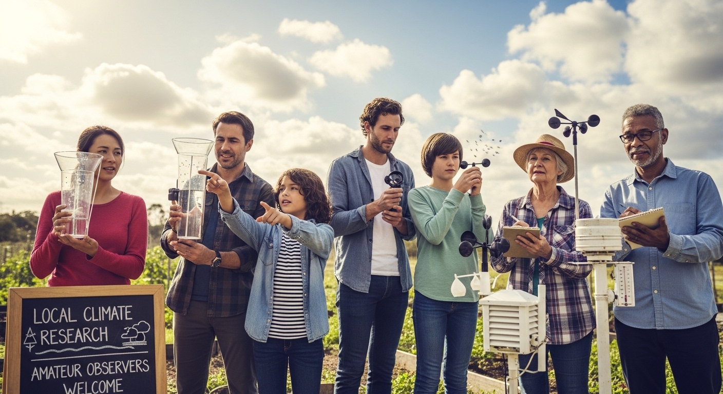 How Amateur Weather Observers Contribute to Local Climate Research