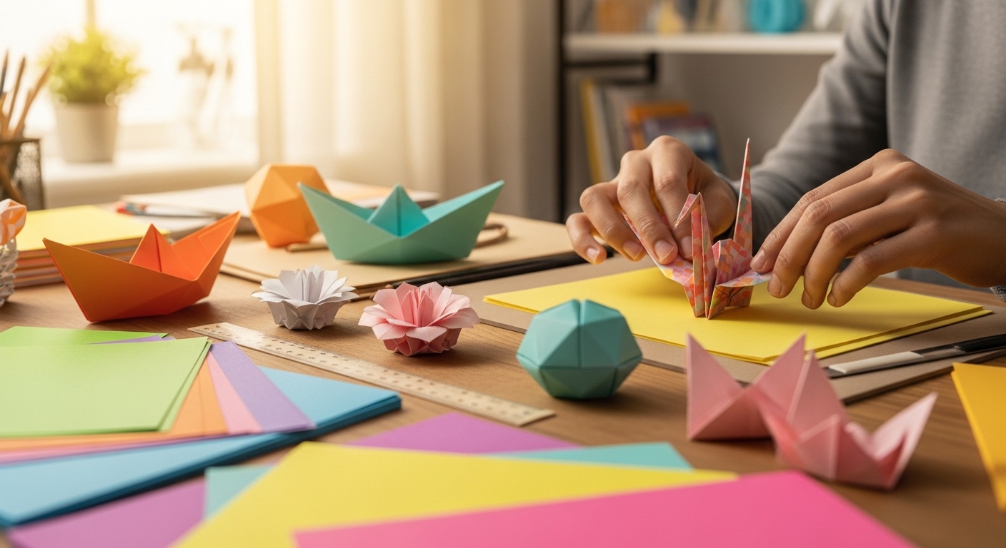 How Origami Paper Art Develops Creativity and Patience