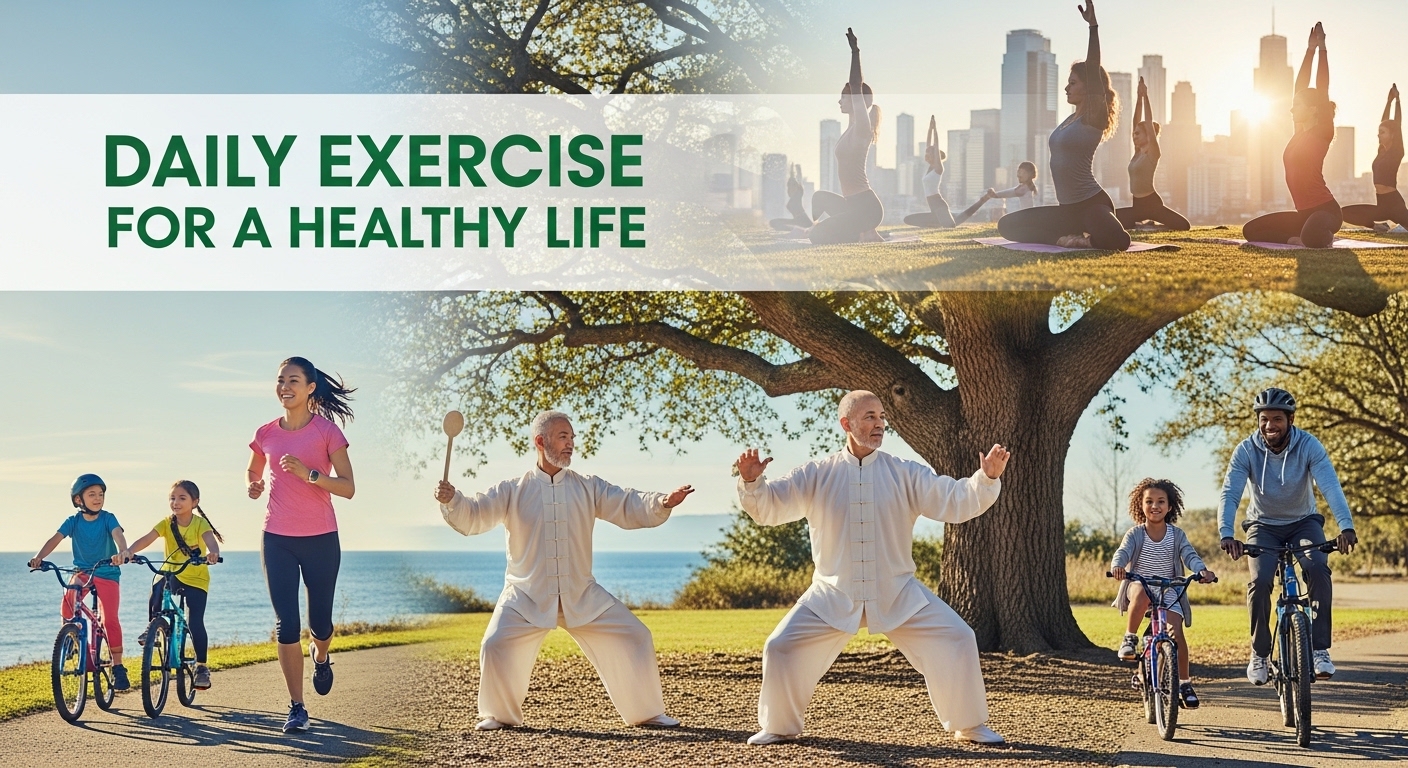 Importance of Exercise Daily for a Healthy Life