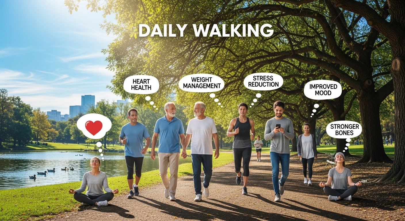 Benefits of Walking Daily for Better Health