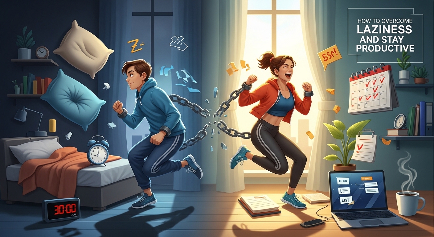 How to Overcome Laziness and Stay Productive