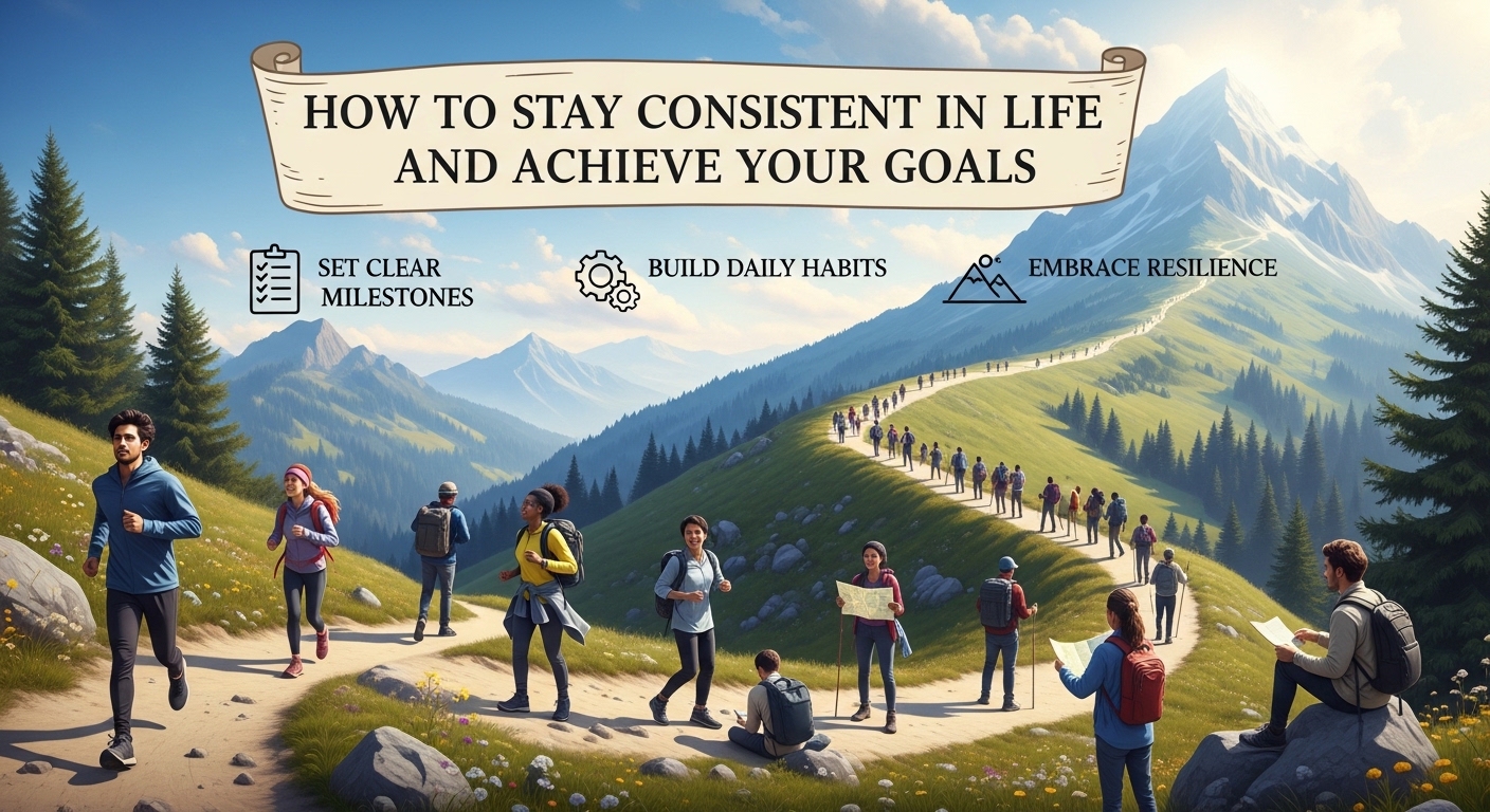How to Stay Consistent in Life and Achieve Your Goals