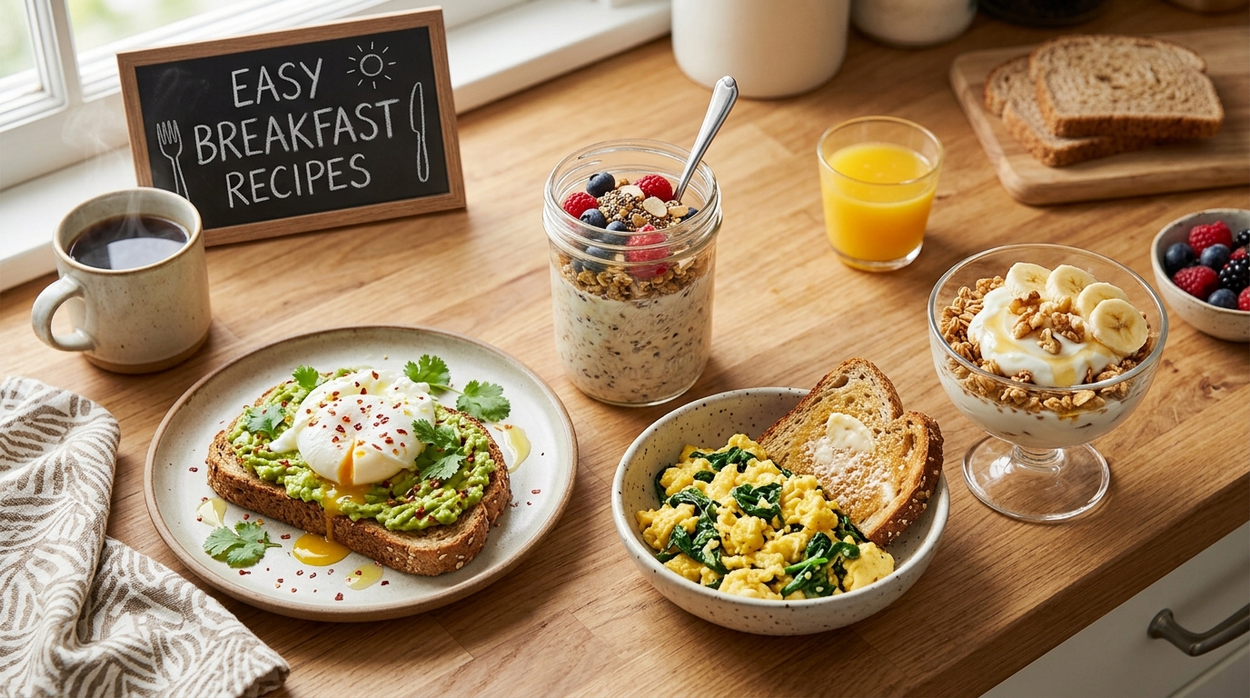 Easy Breakfast Recipes for Busy People